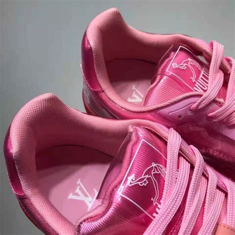 pink louis vuitton trainer|pink louvi vuiton jordans.